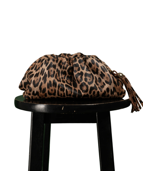 Alternative view of Leopard Dumpling Pouch